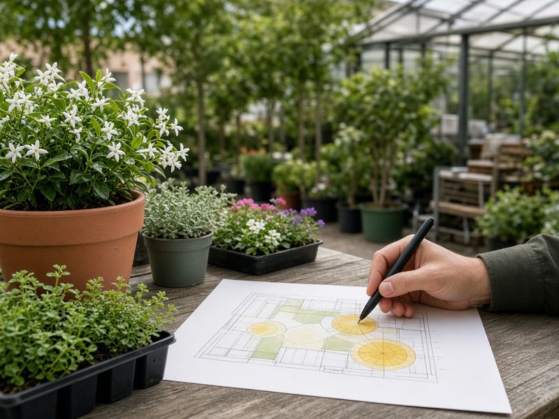 Garden consult at Silver Forge Nursery